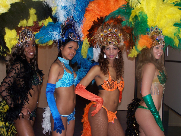 Dames in mooie outfits